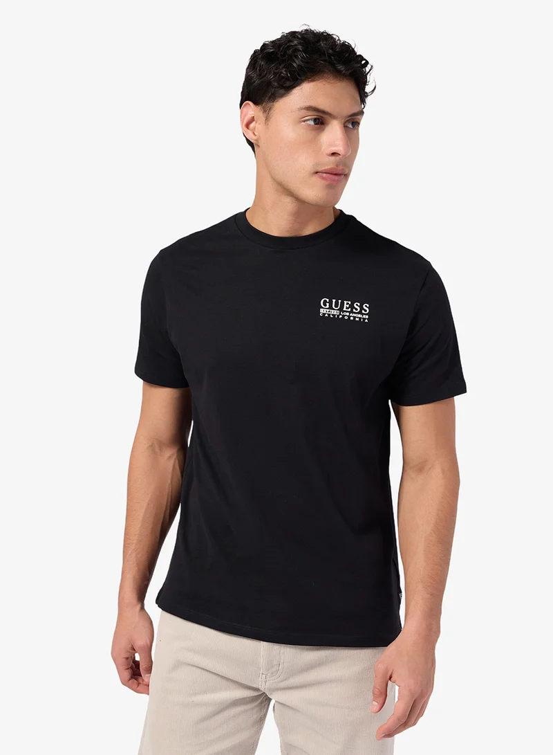 GUESS Short Sleeve Cali Logo Tee